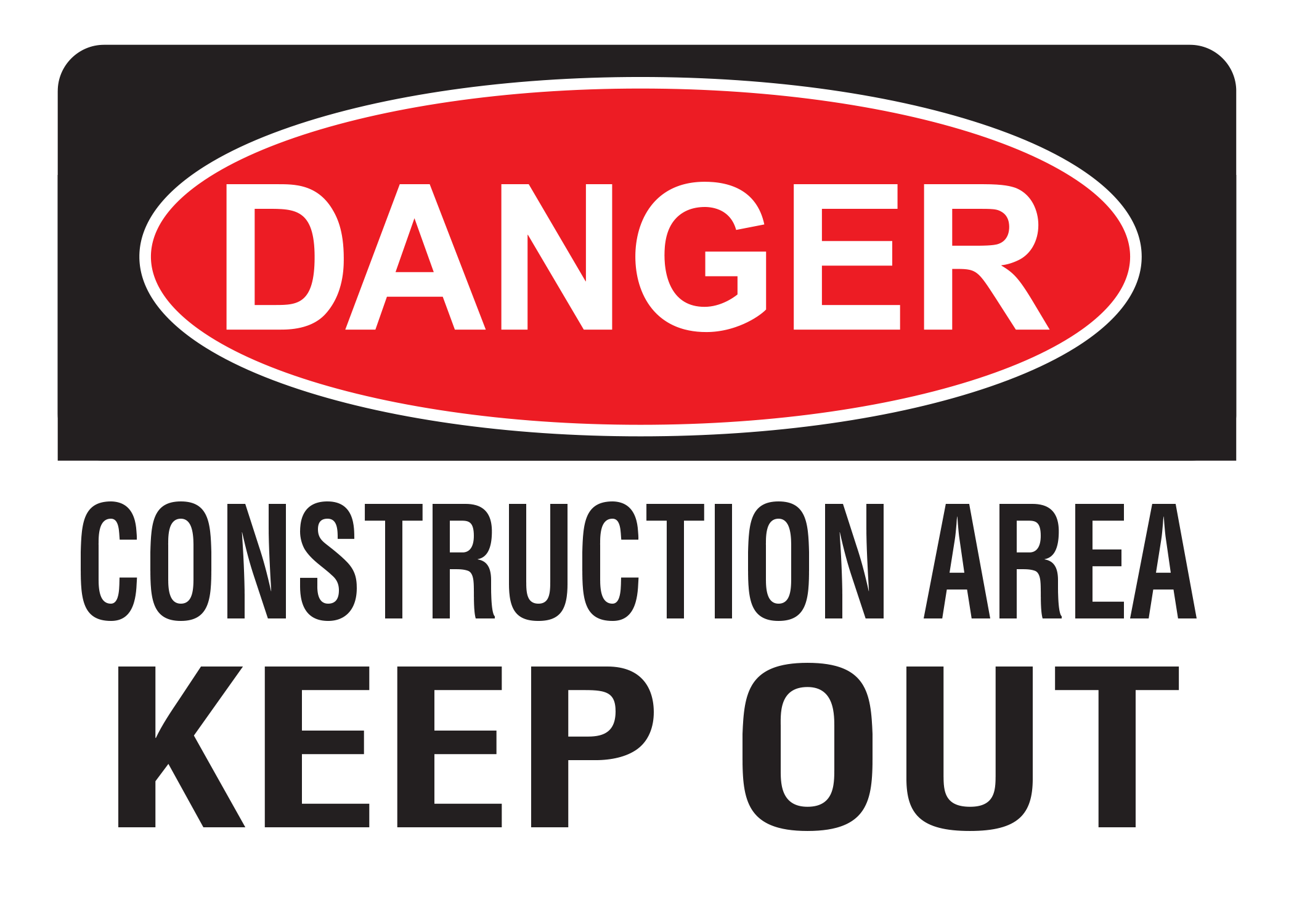 OSHA Danger Signs | Kalispell Copy Center Catalog